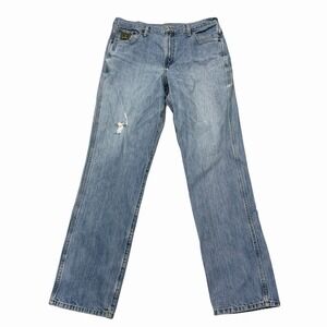 Cinch Men's Relaxed Fit Green Label Jeans Medium Stonewash Size 36 x 36